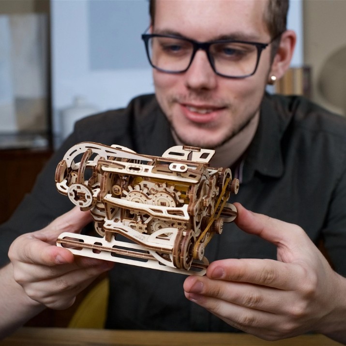 3D-puzzle UGears Steampunk Submarine (UTG0145)