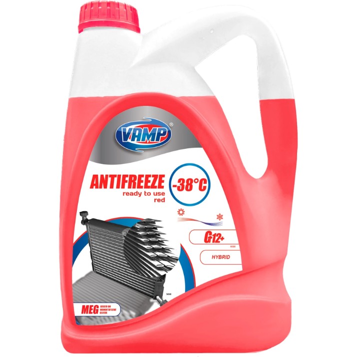 Антифриз Вамп Antifreeze G12 Red 10L