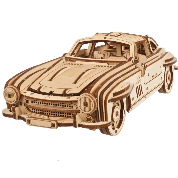 3D пазл UGears Winged Sports Coupe (UTG0132)