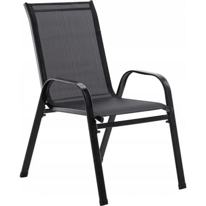 Set mobila de grădină Chomik 3pcs NEO6397 Black