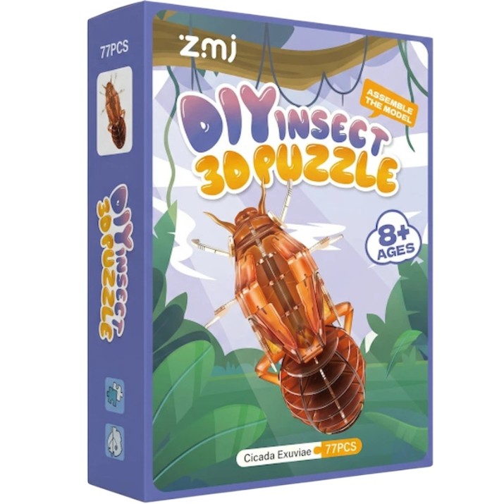 3D-puzzle New World Cicada Exuviae 77pcs (ZPAAA01015)