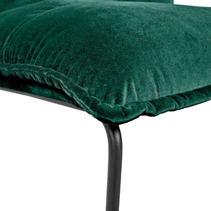 Fotoliu Deco Bronx Green Velvet