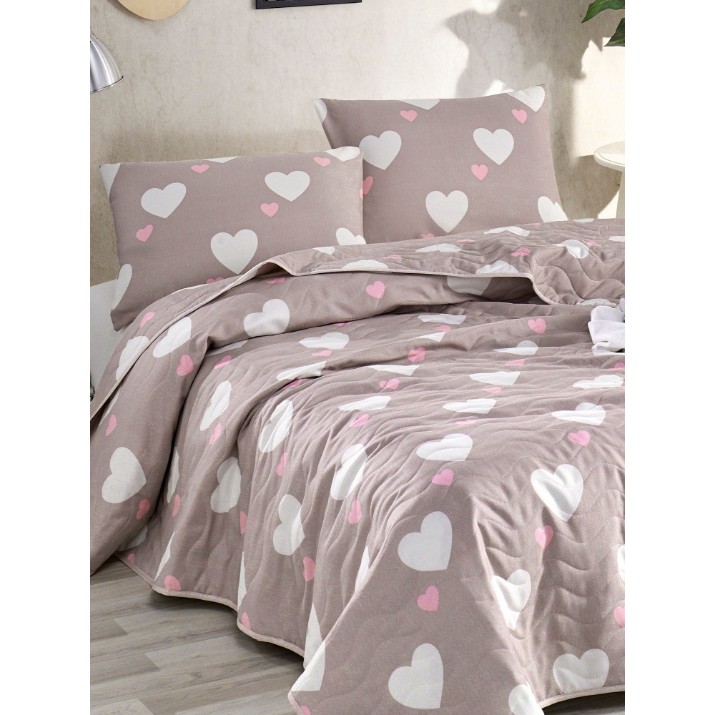 Lenjerie de pat L'Essentiel Herz Dusty Rose