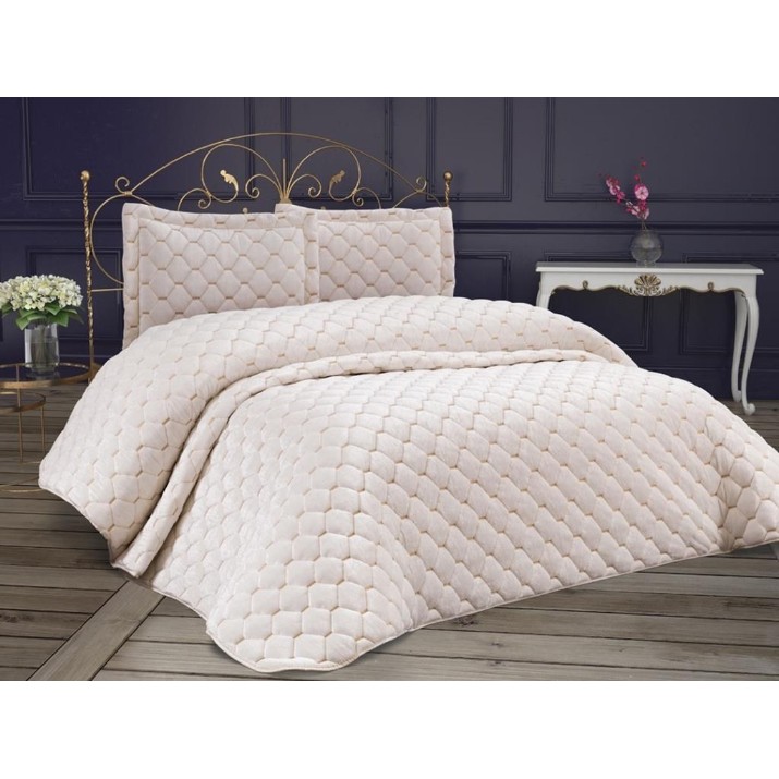 Lenjerie de pat L'Essentiel Lima Cream