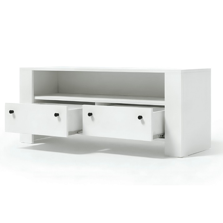 Comodă TV Fabrik Home Belfort 1205*425*500mm белый ясень