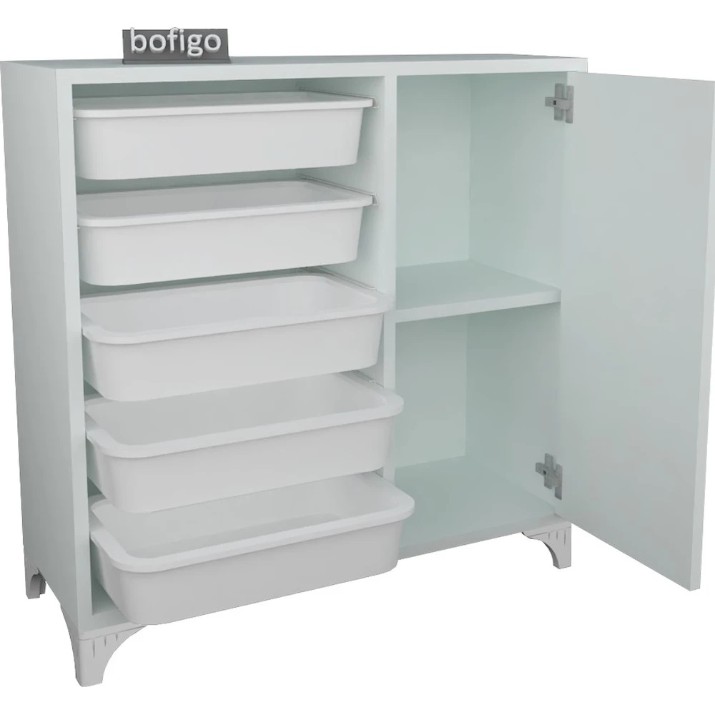 Raft depozitare jucarii Bofigo 12-02-01 White