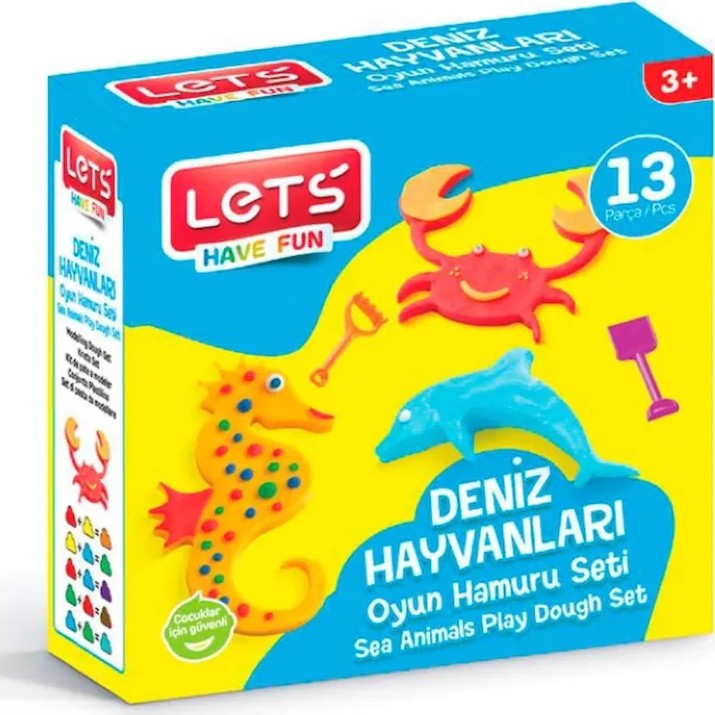 Тесто для лепки Lets Sea Animals (L8599)