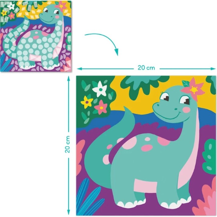 Mozaic Daco Dino 400pcs (300898)