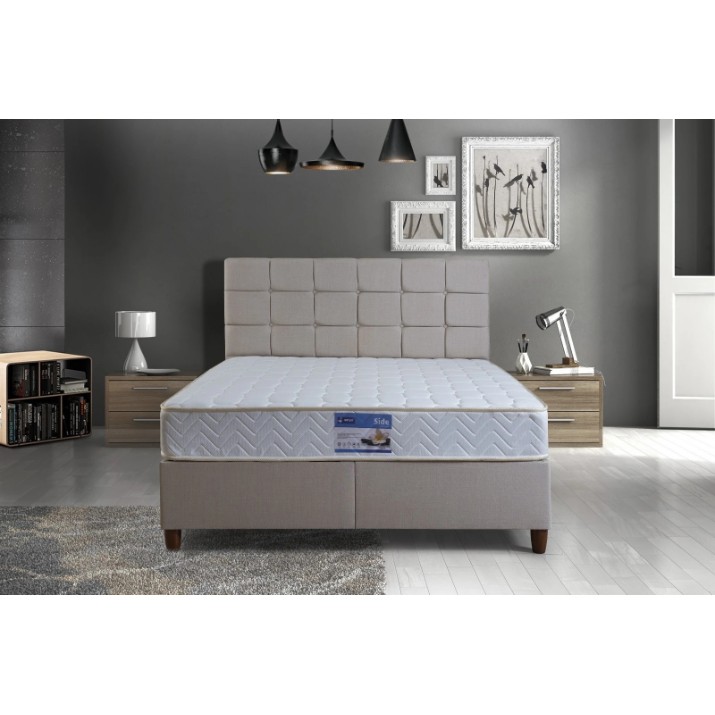 Pat Oskar Side Keten 160x200 Cream