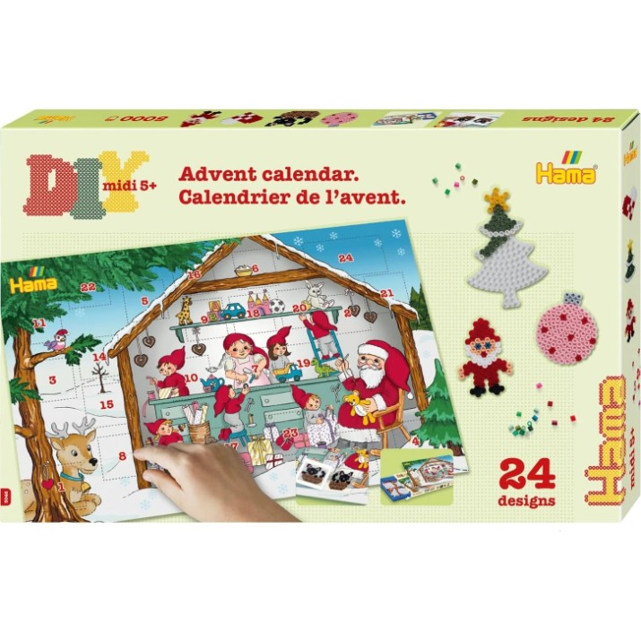 Mozaic Hama Giant Advent Calendar 5000pcs (3046)