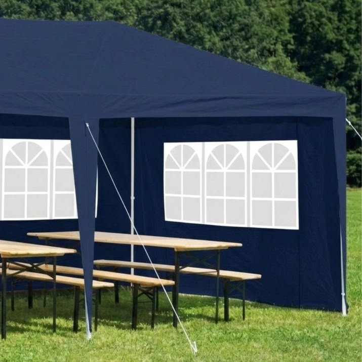 Шатер Saska Garden Pavilion Tent Blue 6x3m