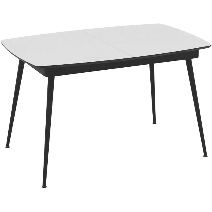 Обеденный стол Magnusplus Yense 125 80x125/164 Senkron white