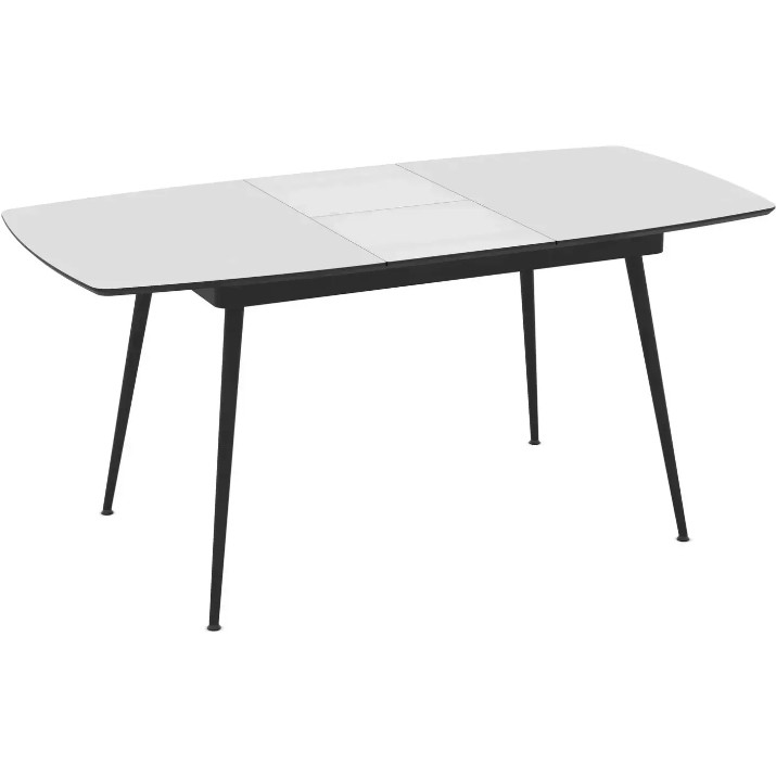 Обеденный стол Magnusplus Yense 125 80x125/164 Senkron white