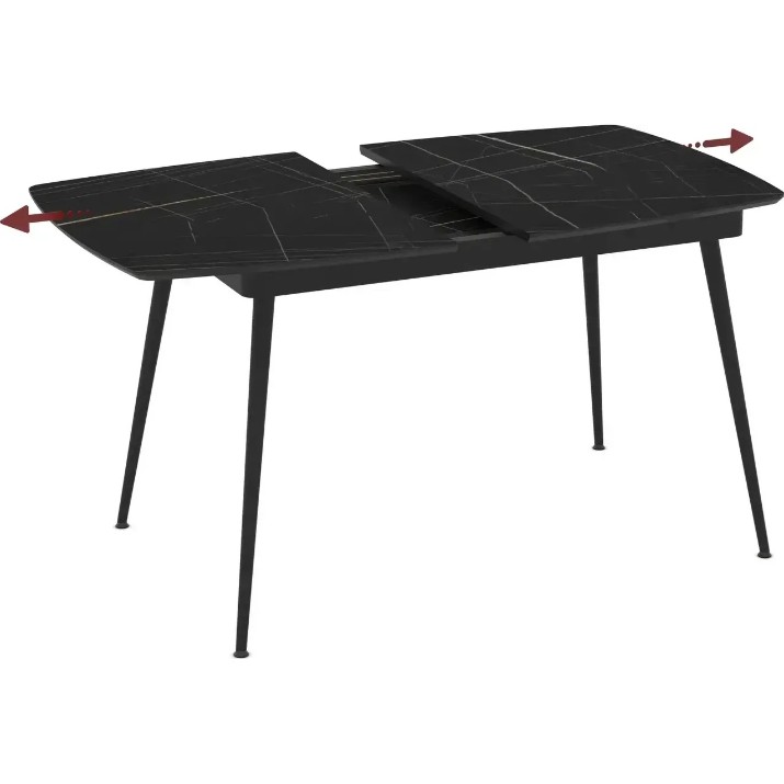 Masă pentru bucătărie Magnusplus Yense 125 80x125/164 Sonata high gloss