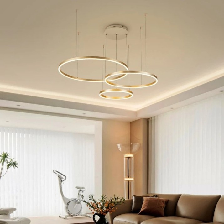 Lustră Flitz Leuchten Helix WH/GD FL6037-3P