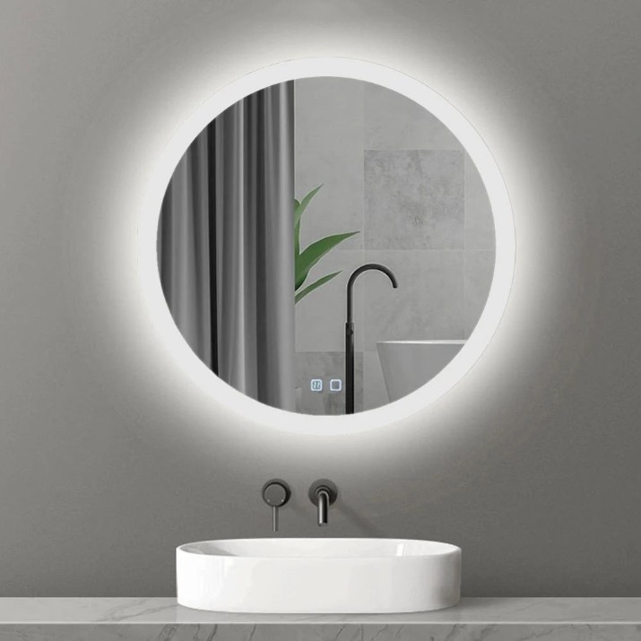 Oglindă baie Bayro Gama 800x800 LED (124186)