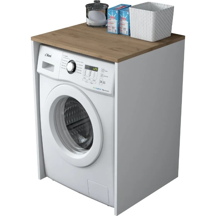 Полка для стиральной машины Trendy KD103 2341 Walnut/White 91.8x65x60cm GTR005302
