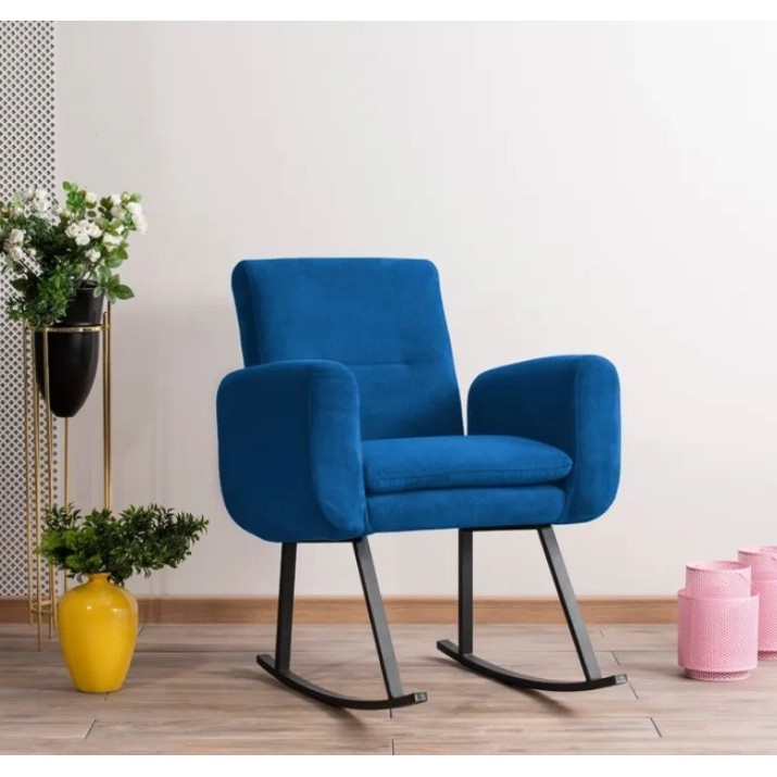 Кресло-качалка Trendy Kono Blue 50x86x48cm GTR003717