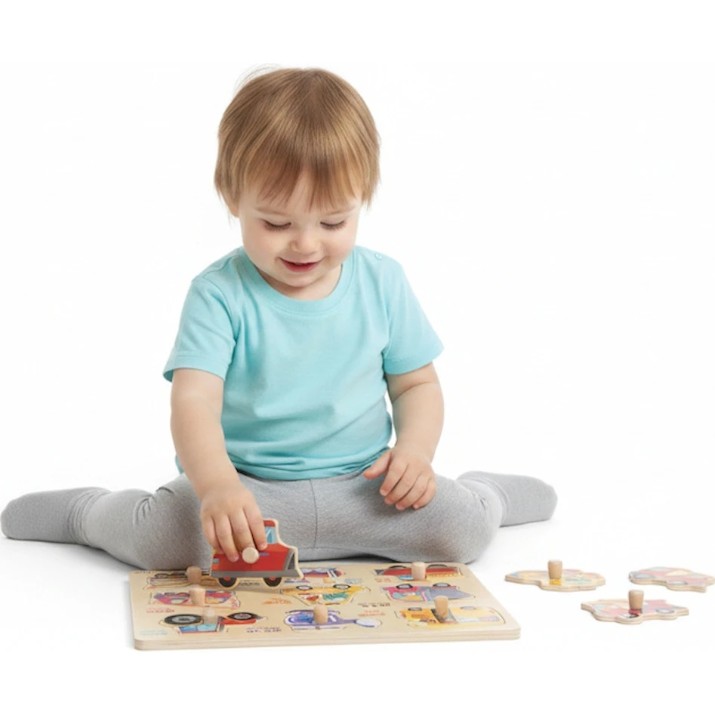 Puzzle New World Transport (JHTOY-985-8)