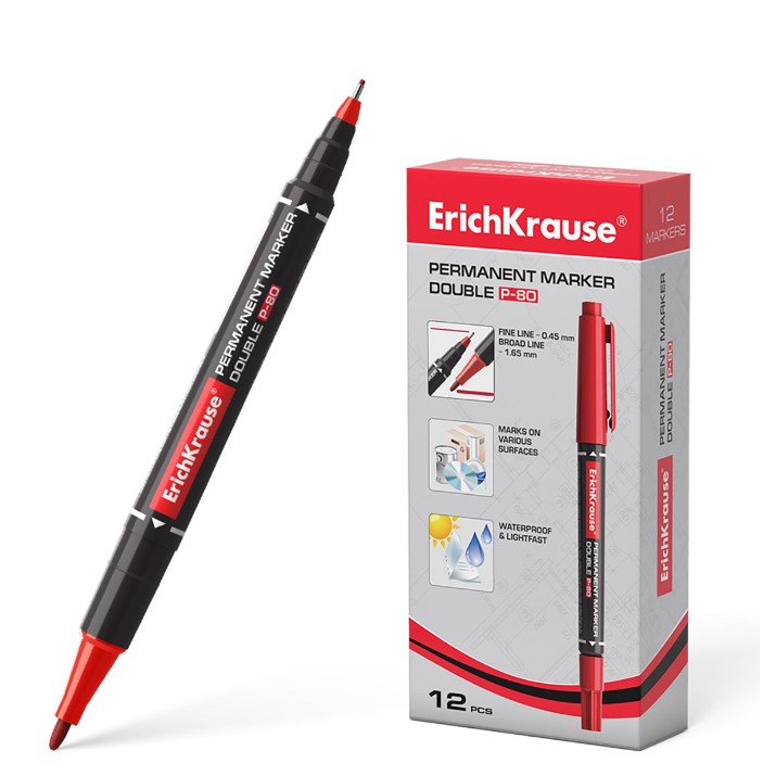 Линер Erich Krause Double P-80 Red (48185)