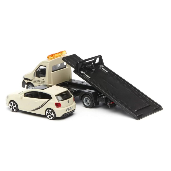 Mașină Bburago 1:43 Tow Truck White (18-31400)