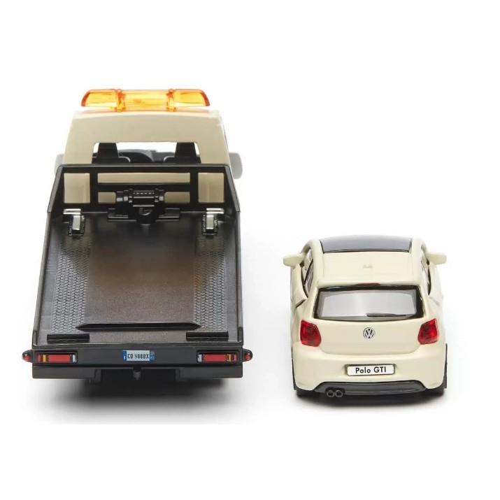 Mașină Bburago 1:43 Tow Truck White (18-31400)