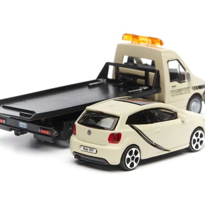 Mașină Bburago 1:43 Tow Truck White (18-31400)