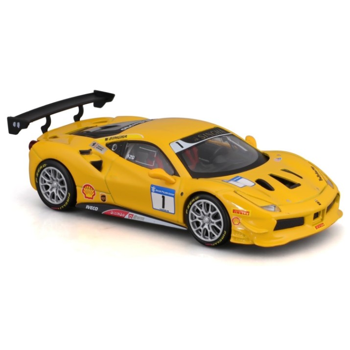 Mașină Bburago Ferrari 488 Challenge 1:43 (18-36306)