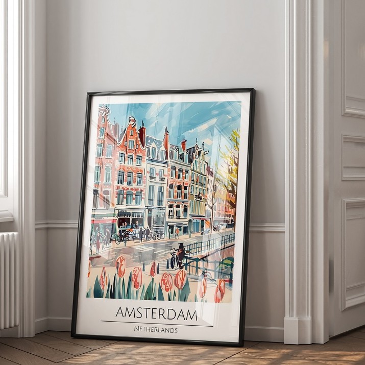 Pictură ArtShop Spring in Amsterdam 30x45cm (PCM159-XL)