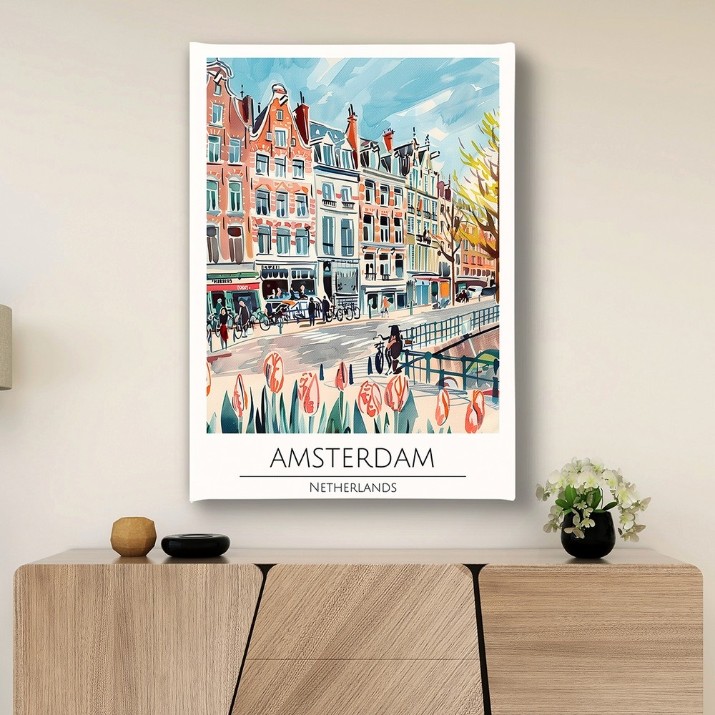 Картина ArtShop Spring in Amsterdam 60x90cm (PCM159-P-L)