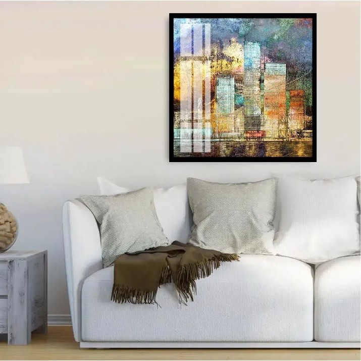 Картина ArtShop Abstract City 60x60cm (PCM101-L)