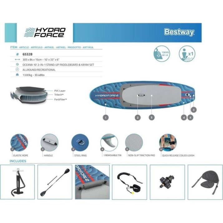 SUP-Board Bestway 6532B