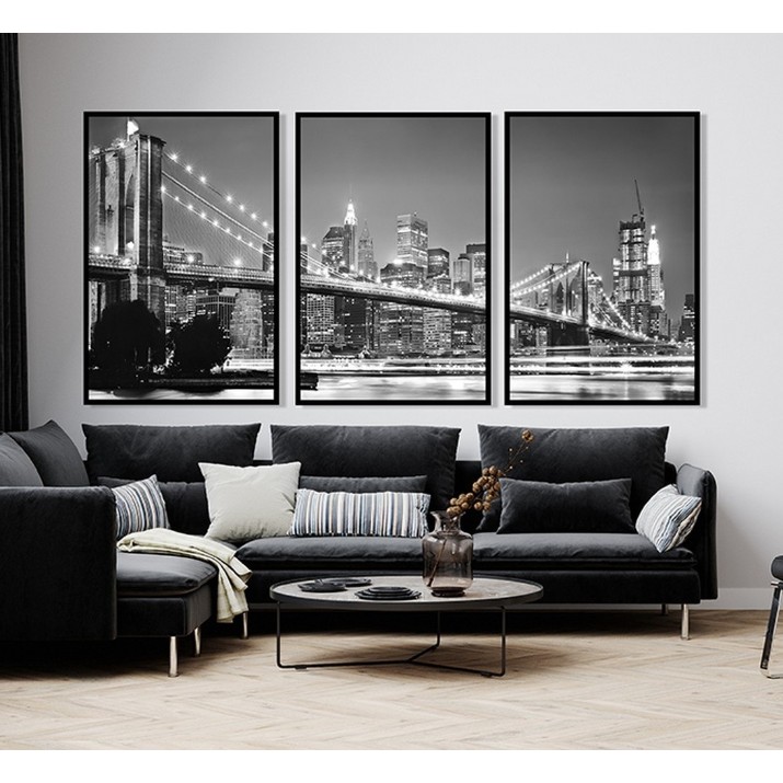 Картина ArtShop Brooklyn Bridge Triptych 40x60cm (SET474-M-PL)