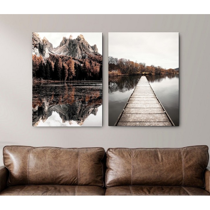 Картина ArtShop Autumn Landscape Diptych 60x90cm (SET276-XL-L)