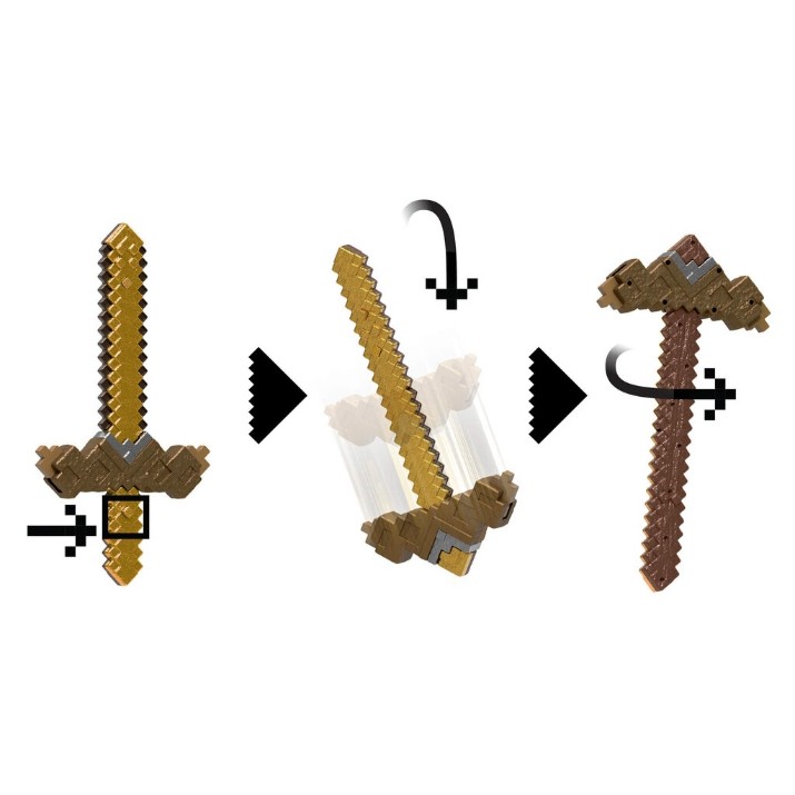Игрушечное оружие Mattel Minecraft (JKC15)