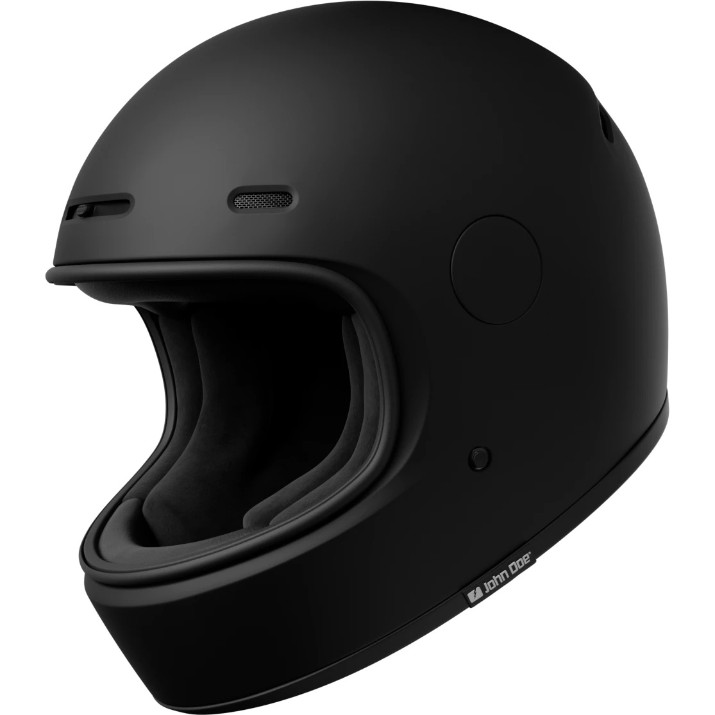 Cască pentru motocicletă John Doe Frozen Black (JH1001-S)