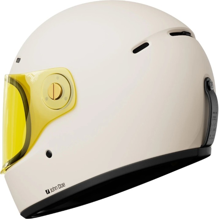 Мотошлем John Doe Frozen Off-White (JH1003-XS)