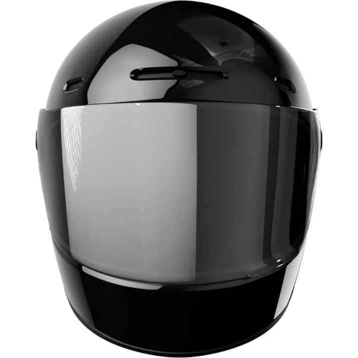 Cască pentru motocicletă John Doe Glossy Black (JH1007-L)