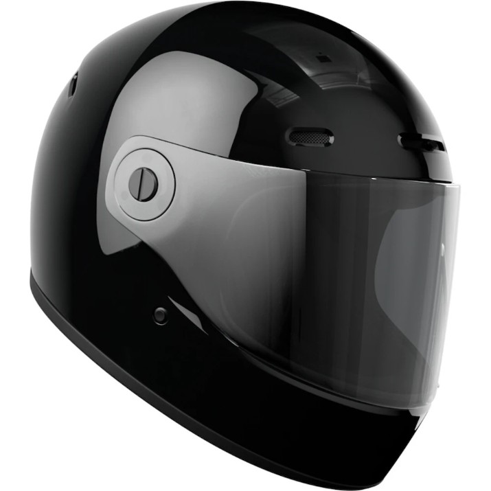 Мотошлем John Doe Glossy Black (JH1007-S)