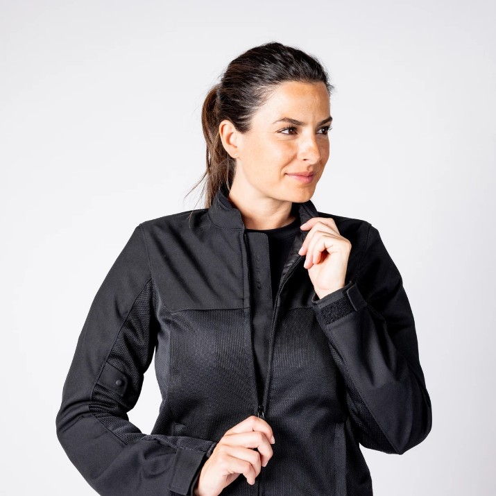 Jachetă moto iXS Rapid-BigAir 1.0 Woman Black (X2-361606-003-DS)