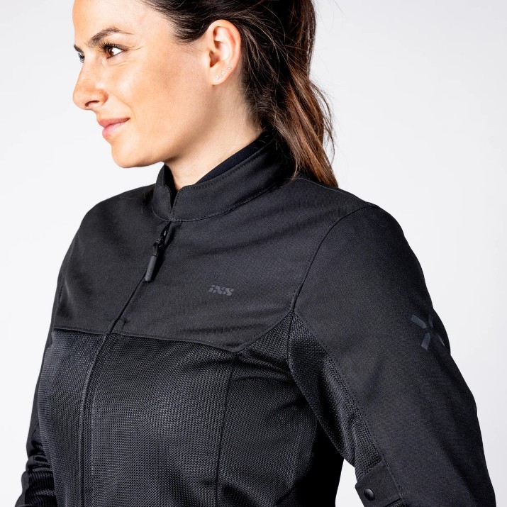 Jachetă moto iXS Rapid-BigAir 1.0 Woman Black (X2-361606-003-DS)