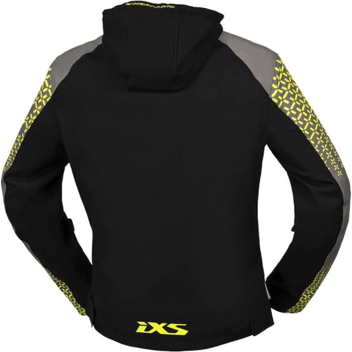 Мотокуртка iXS Rapid-STX 1.0 Laminated Anthracite/Lime (X2-311405-095-S)