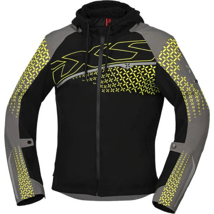 Мотокуртка iXS Rapid-STX 1.0 Laminated Anthracite/Lime (X2-311405-095-S)