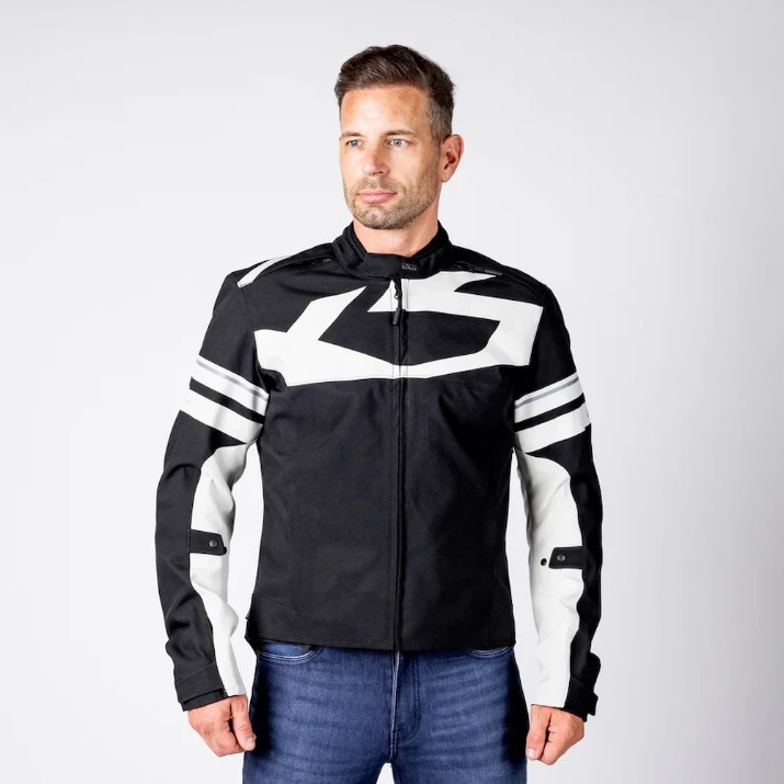 Jachetă moto iXS Rapid-STX 2.2 Laminated Black/Cool Gray (X2-311426-039-L)