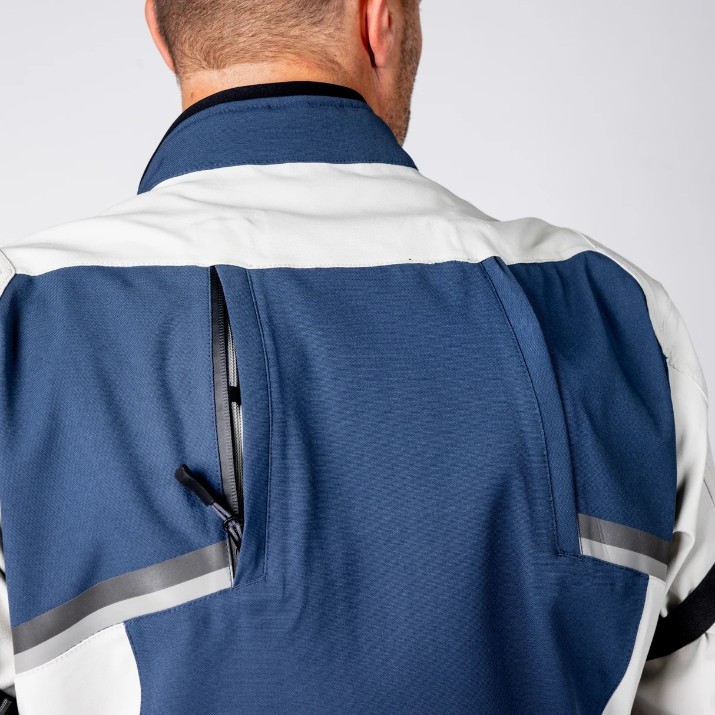 Мотокуртка iXS Tourster-STX 1.0 Laminated Blue/Cool Gray (X2-111405-049-2XL)