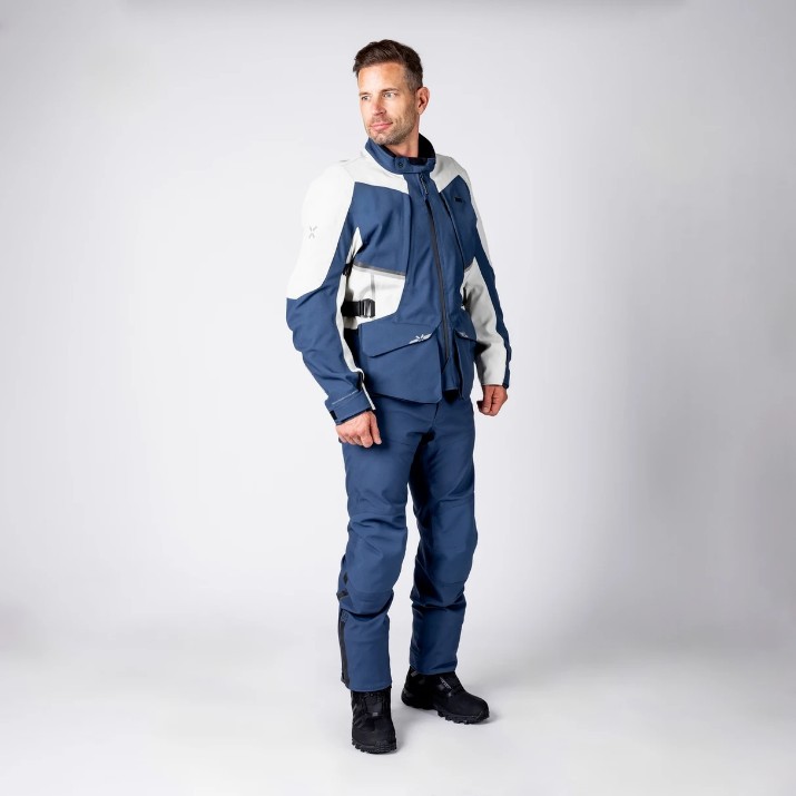 Мотокуртка iXS Tourster-STX 1.0 Laminated Blue/Cool Gray (X2-111405-049-XL)