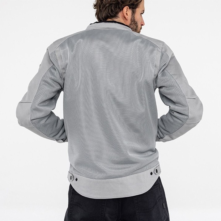 Jachetă moto John Doe Aero Mesh Artic White, s.2XL (J8004-2XL)