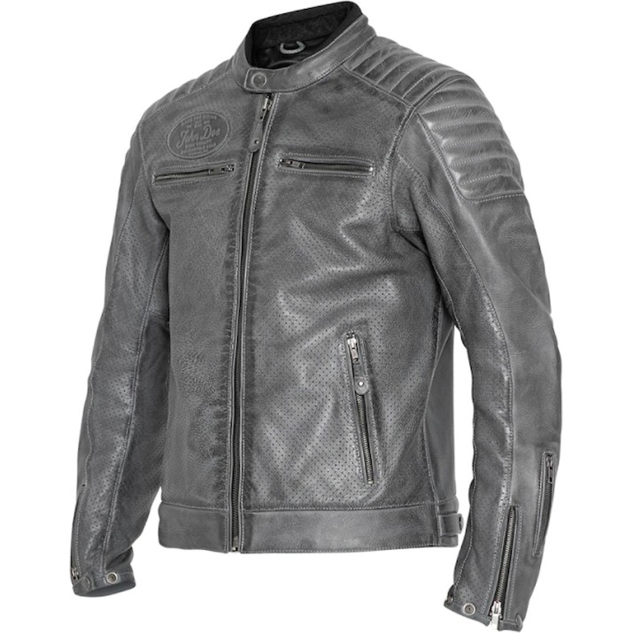 Jachetă moto John Doe Storm Grey, s.M (JLE6010)