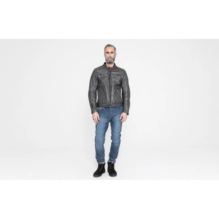 Jachetă moto John Doe Storm Grey, s.M (JLE6010)
