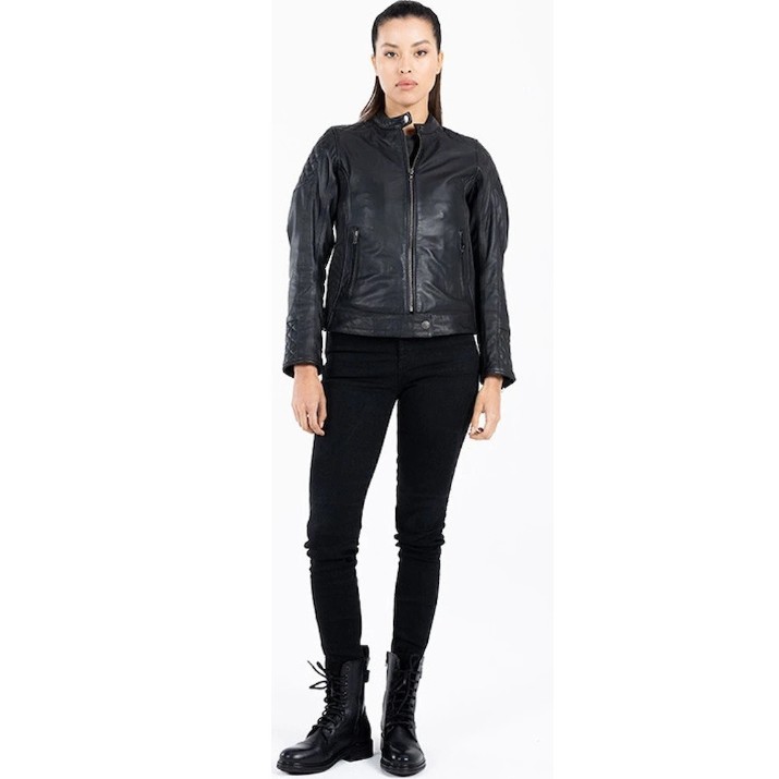 Jachetă moto John Doe Women Leather Adina, s.M (JLE8001)